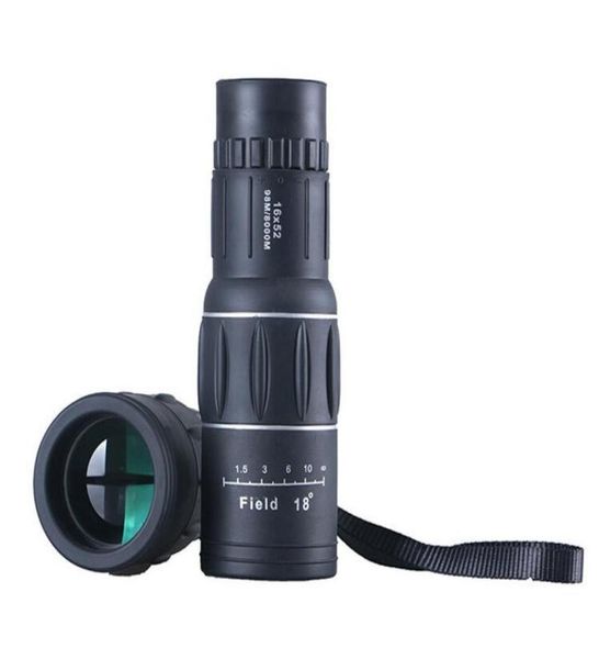 Télescope monoculaire Zoom objectif Kit d'objectif de caméra définition de Vision nocturne portée à double mise au point pour enfant Iphone Camping support de téléphone Acc8253213