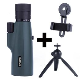 Verrekijkers 1030x50 zoom HD-telescoop Monoculaire camping Krachtige Largo Alcance met statief Telefoonclip voor het kijken naar vogeljacht Verrekijkers 231101