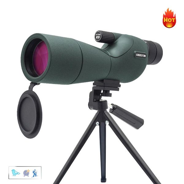 Monoculaires 2575x60 HD longue-vue Zoom monoculaire puissant télescope Bak4 prisme ED lentille pour Camping en plein air observation des oiseaux tir 231202