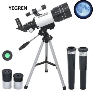 Monoculars 70mm Table Astronomical Telescope 150X Beginners Monocular Moonwatching with Tripod Child Birthday Gift 231101