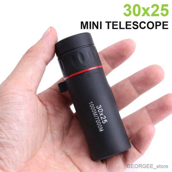 Monoculaires HD 30x25 télescope monoculaire jumelles zoom Focus Film vert Binoculo chasse optique portée touristique de haute qualité