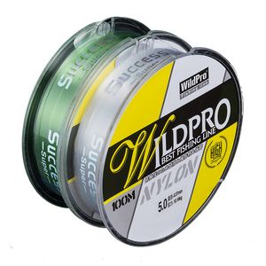 Monofilament 100m Ligne de pêche durable 48 0 Nylon japonais super fort pour les accessoires de carpe basse