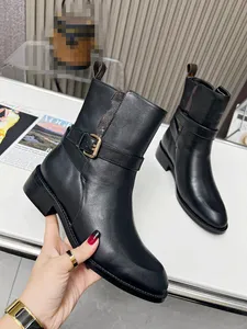 Monolith Pools Leather Lederen Nylon Pouch Ankle Combat Boots Platform Wedges Lace-Up Round Toe Block Heels Flat Booties 1012