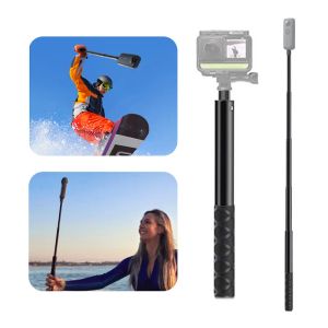 Monópodos 1.1m/2m Universal Invisible Selfie Stick Monopod para Insta 360 X3 RS X2 X One R GOPRO MAX HERO 9 Accesorios de cámara panorámica