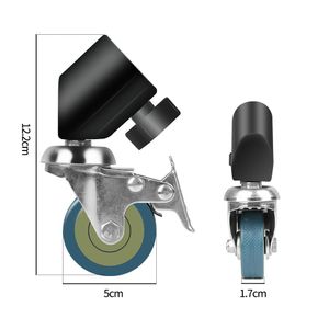 Monopodes 1622mm Trépied Roues Universel Professionnel Pro 3 Multifonction Studio de Photographie Éclairage Lourd Accessoires de Photographie