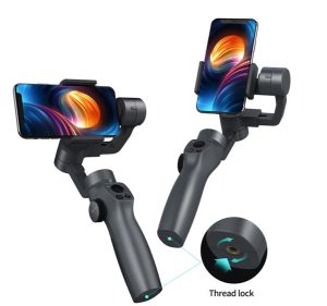 Monopods 3 as handheld gimbal stabilisator voor iPhone X 11 Android smartphone Bluetooth -verbinding Gimbal Kit Selfie Stick Tripod Selfie