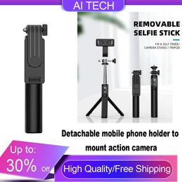 Monopods Bluetooth Selfie Stick voor telefonie Monopod Selfie Stick voor telefonie Iphone Xiaomi Smartphone Stick stojak Pod Tripe Mount C