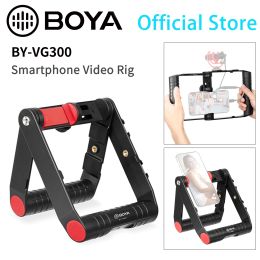 Monopods boya byvg300 smartphone videorig handheld telefoon selfie gimbal stabilisator statief voor fervent smartphonefotografen filmmakers