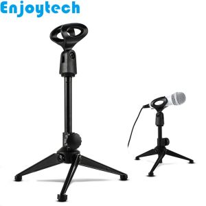 Monopods Desktop Mini Trépied avec support pour les microphones Bloggers en streaming en direct Mount signifie micro