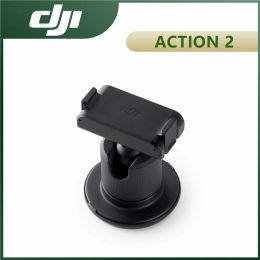 Monópodos DJI Action 2 Montaje adaptador de junta de bolas magnéticas con base de extensión de trípode de unión de base de adhesivo reutilizable 1/4