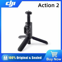 Monopods DJI Action 2 Remote Control Extension Rod Integrates Extension Rod Tripod Verwijderbare afstandsbedieningskussen vastleggen Stabiele video