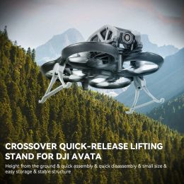 Monopods drone quick release landingsgestel verlengde hoogte been ondersteuning beschermer statief standaard skid voor dji avata landing standaard accessoires