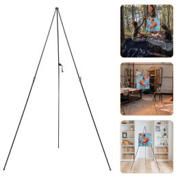 Monopods stand de caballete DisplayPaintingTripod Canvas artista plegable Altura colapsable Señal plegable Ajustable Póster de boda de marco de piso