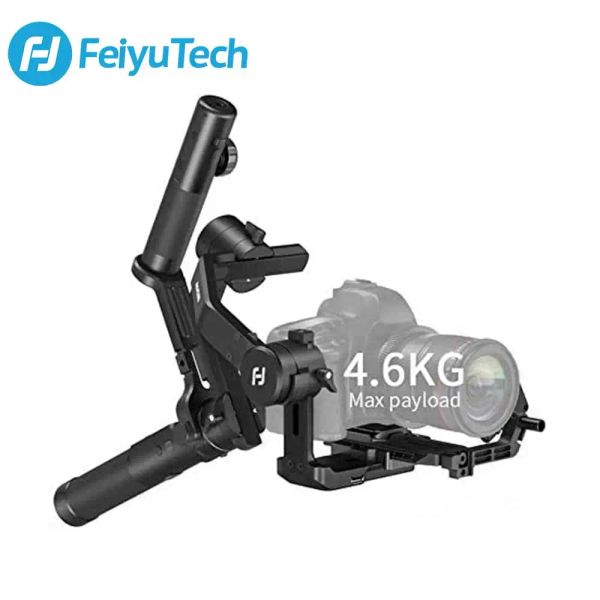 Monopodes Feiyutech AK4500 3axis Handheld Gimbal DSLR Camera Stabilizer Kit Pole Trépied avec suivi FCOUS pour Sony / Panasonic / Canon utilisé