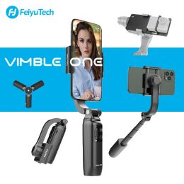 Monopods Feiyutech Vimble One Handheld Gimbal Feiyu Stabilizer voor smartphone Portable Extension Pole Tripod voor iPhone Samsung Huawei