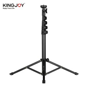 Monopods Kingjoy FL019 Photographie multifonctionnelle Video Tripod Mobile Video Bracket Aluminium Materif