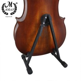Monopodes M MBAT pliable à violonceltard Tripod Black Stand String Instrument Instruments Lightweight Portable Bracket Metal Holder Music Affichage