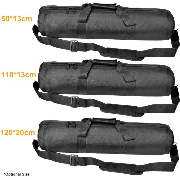 Monopods Professionnel 50 120 cm support de lumière sac rembourré photographie trépied monopode appareil photo étui de transport couverture sac photo pour randonnée voyage