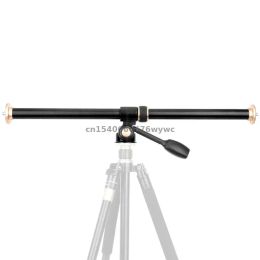 Monopods QZSD Horizontale balk Camera Montage TRIPOD ACCESSOIRE ALUMINIUM ALMINIER Roteerbare multiAngle middenkolomstang met vergrendelingssysteem