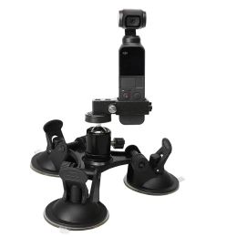 Monopods Trépieds Support de voiture de voiture de ventouse pour DJI Osmo Pocket 2 Car à l'extérieur de la fenêtre Verre Sucker SUTKER DRODING Recorder accessoire