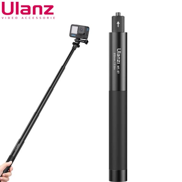 Monopodes universels insta360 one x one r plus evo selfie bâton Bullet time handheld trépied invisible selfie stick insta360 accessoires