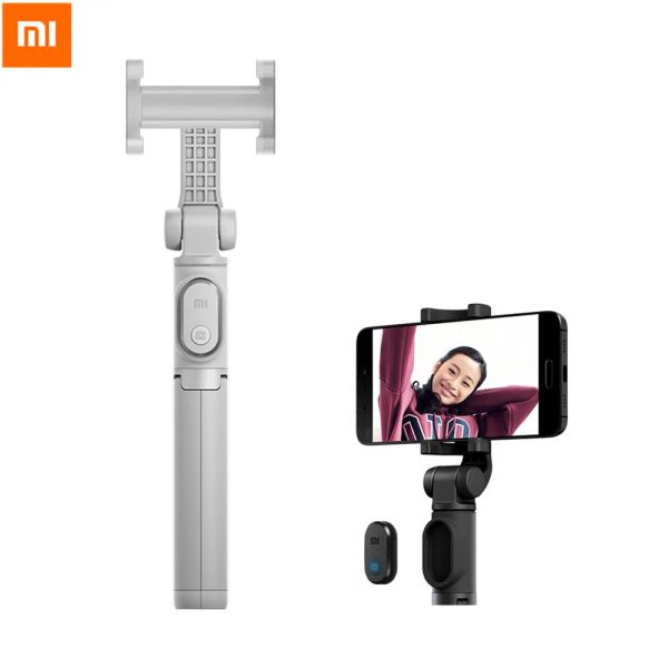 Monopodes xiaomi mi trépied selfie stick sans fil smart télécommande portable monopode extensible portable pour téléphones mobiles