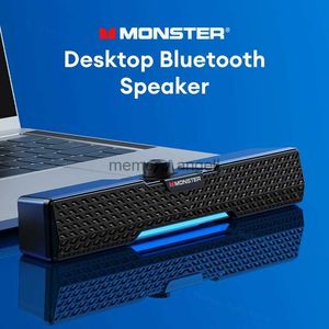 Monster G02MK Bluetooth-luidspreker Bluetooth 5.3 Bedraad Universele desktop-audiospeler Gaming-luidspreker Computer Subwoofer HKD230825