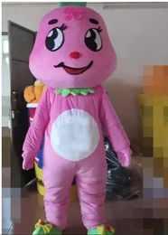 Monster Mascot Kostuums Geanimeerd thema klein monster Cospaly Cartoon mascotte Karakter Halloween Purim party Carnaval Kostuum