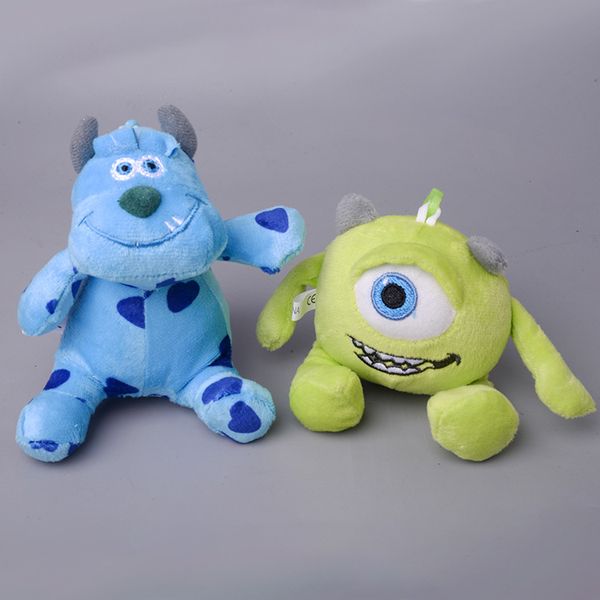 Monster University Plush Doll Blue Hair Monster Big Eyed Doll Toy Monster Universit