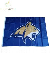 Montana State Bobcats Vlag 3 * 5ft (90 cm * 150 cm) Polyester vlag Banner decoratie vliegende huis tuin vlag Feestelijke geschenken3895912