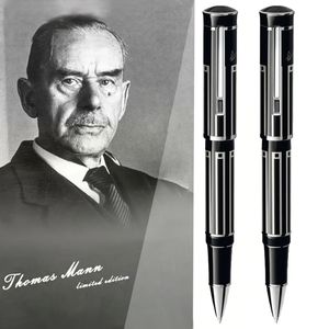 Monte Pen Luxury Great Writer Thomas Mann School Office M Stylo à bille roulante Écrire en douceur avec le numéro de série