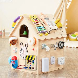 Montessori Speelgoedspeelgoed Zintuiglijk activiteitenbord voor kinderen 240131