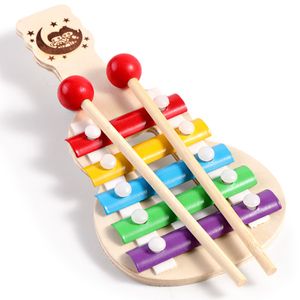 Jouets Montessori en bois Xylophone bébé Instrument de musique jouets préscolaire jouets d'apprentissage précoce pour bébé nourrisson 0 12 mois