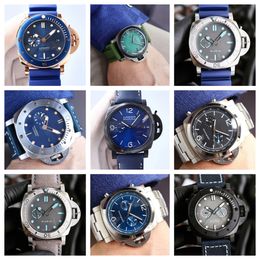 Роскошные часы Montre de luxe, мужские часы, водонепроницаемые и защищенные от пота, 47 мм, полностью автоматические механические часы, наручные часы 002