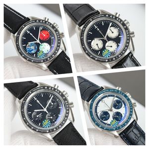 Montre de luxe luxe horloge herenhorloges polshorloge 42 mm 3861 chronograaf mechanisch uurwerk Keramische bezel stalen Relojes polshorloges