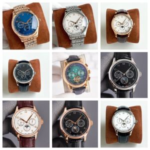 Montre de luxe herenhorloges 42 mm automatisch mechanisch uurwerk stalen kast luxe horloge horloges lichtgevende 05304m