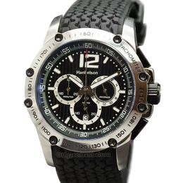 Montre de luxe herenhorloge racestijl Quartz uurwerk stalen kast Luminous Sportband rubberen band relojes lujo para hombre zwarte wijzerplaat chronograaf horloges