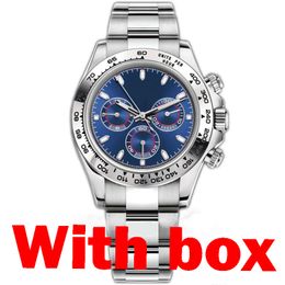 Montre de luxe herenhorloges 40 mm automatisch uurwerk keramische bezel roestvrij stalen horloges 2813 mechanische horloges waterdicht lichtgevend AAA-KH fabriekshorloges