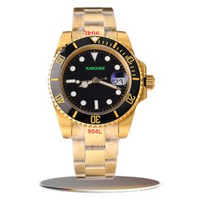 montre de luxe herenhorloges 41 mm automatisch uurwerk volledig roestvrijstalen horloges 2813 mechanische horloges waterdicht lichtgevende fabriekssaffier uhr-horloges