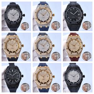 ZF Montre de luxe herenhorloges 41 mm automatisch mechanisch uurwerk Oostenrijks diamanten horloge stalen polshorloges