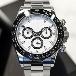 montre de luxe u1 fabriekskwaliteit quartz horloge voor herenhorloges kleurrijk horloge rubberen band sport VK chronograaf waterdicht horloge 2023