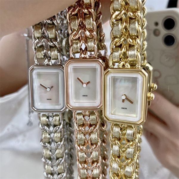 Montre DE luxe relojes para mujer 26.1X20mm Movimiento suizo importado Caja de acero 316L Reloj de diamantes Restauración de formas antiguas de azúcar Relojes de pulsera