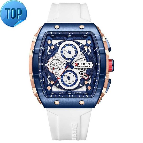 Montre Homme Curren 8442 Brand original Fashion Chronograph Quartz Watches Luxury Men Wrist Wist