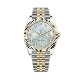 Montre Mens Luxury Date Just Relojes AAA Reloj mecánico automático Calidad Acero inoxidable Cristal de zafiro Relojes de pulsera luminosos a prueba de agua Relojes de mujer