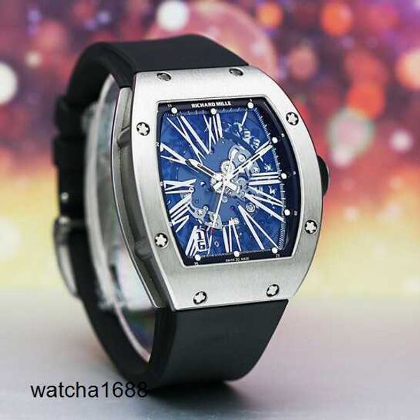 Montre montres mouvement montre-bracelet RM Montre RM023 Montre mécanique automatique Rm023 titane métal chronographe