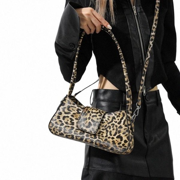 Moods Impresiones de leopardo Bolsas para el hombro de la axila para mujeres Mini Mini Crossbody Phe Bag 2024 Últimos bolsos de diseñador de lujo A8A8#