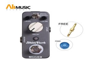 Mooer ShimVerb Reverbpedaal Distortion Pedal 3 Reverb-modi Kamer Lente Shimmer Volledig metalen omhulsel True bypass MU03356026253