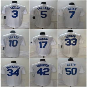 Jersey de béisbol Mookie Betts 17 Shohei Ohtani Kike Hernandez 2024 Los Angeles City Style Vapor Premier Limited Custom Jersey Freddie Freeman Gavin Lux Max Muncy