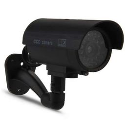 Mool Dummy Surveillance Camera Bullet Camera met IR-LED's Fake Simulation CCTV Security Camera