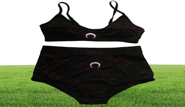 Bíkinis Bikinis Bikinis Bikinis Bikinis Bíblico Bíblico Buque de la Luna Conjunto de damas de cintura alta Dos colores7015503